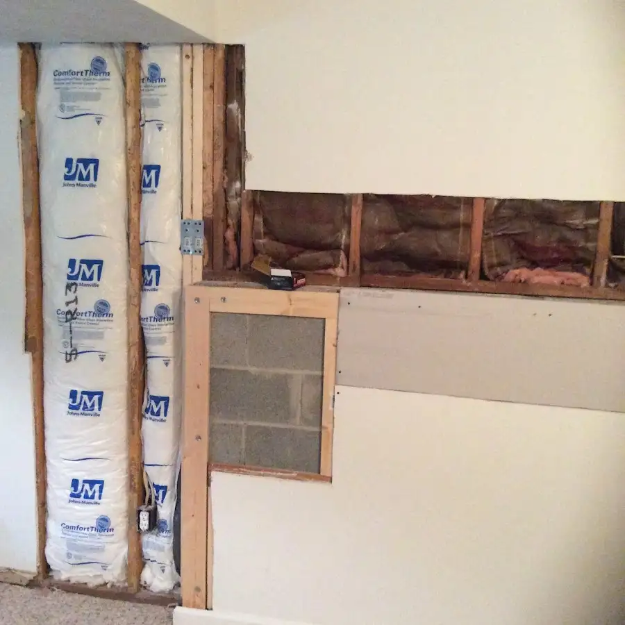 Wall insulation replacement during Structural Drying in Land O' Lakes